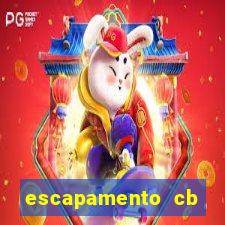 escapamento cb twister 250